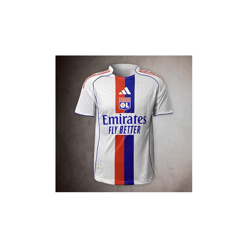 Maillot Olympique Lyonnais domicile version joueur 2025-26