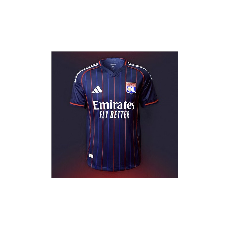 Maillot Olympique Lyonnais extérieur version joueur 2025-26