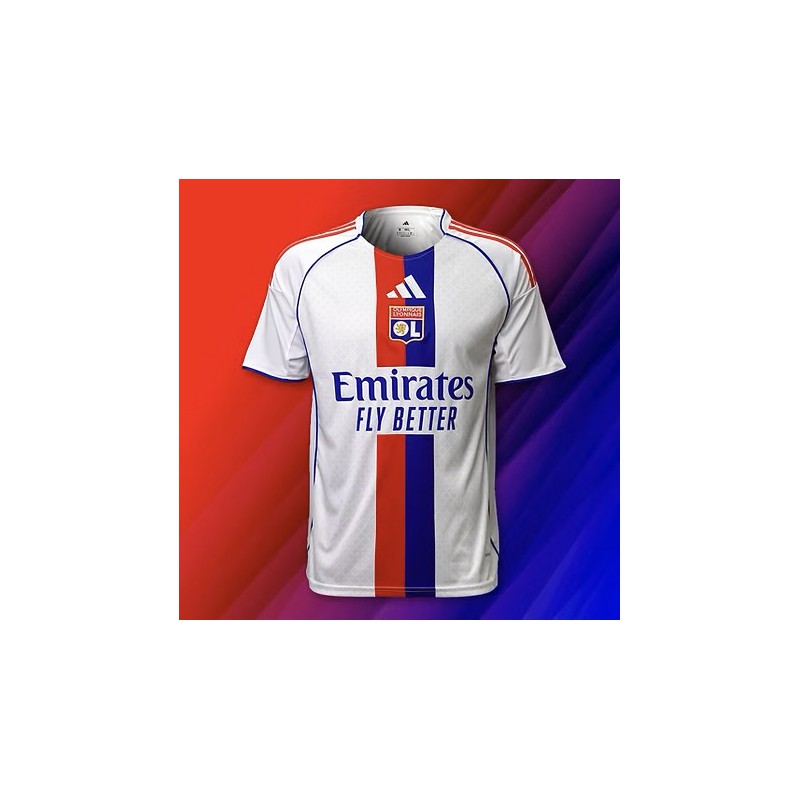 Olympique Lyonnais heimtrikot fan-version 2025-26