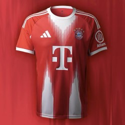 Maillot Bayern Munich domicile version fan 2025-26