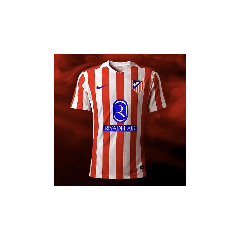 Atlético de Madrid Home Player Version Shirt 2025-26