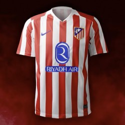 Maglia Atlético de Madrid home versione fan 2025-26