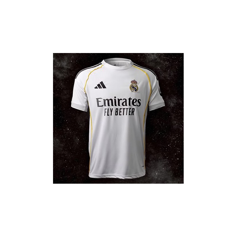Maillot Real Madrid domicile version fan 2025-26