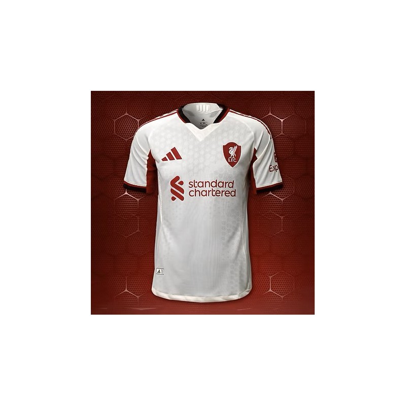 Maglia Liverpool away versione giocatore 2025-26