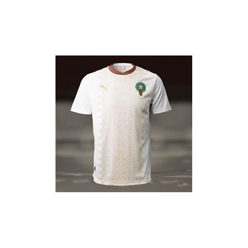 Maillot Maroc extérieur version fan Coupe du Monde 2026