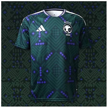 Maglia Arabia Saudita home versione fan Coppa del Mondo 2026