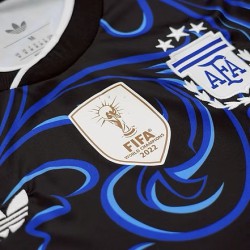 Argentinien auswärtstrikot fan-version weltmeisterschaft 2026