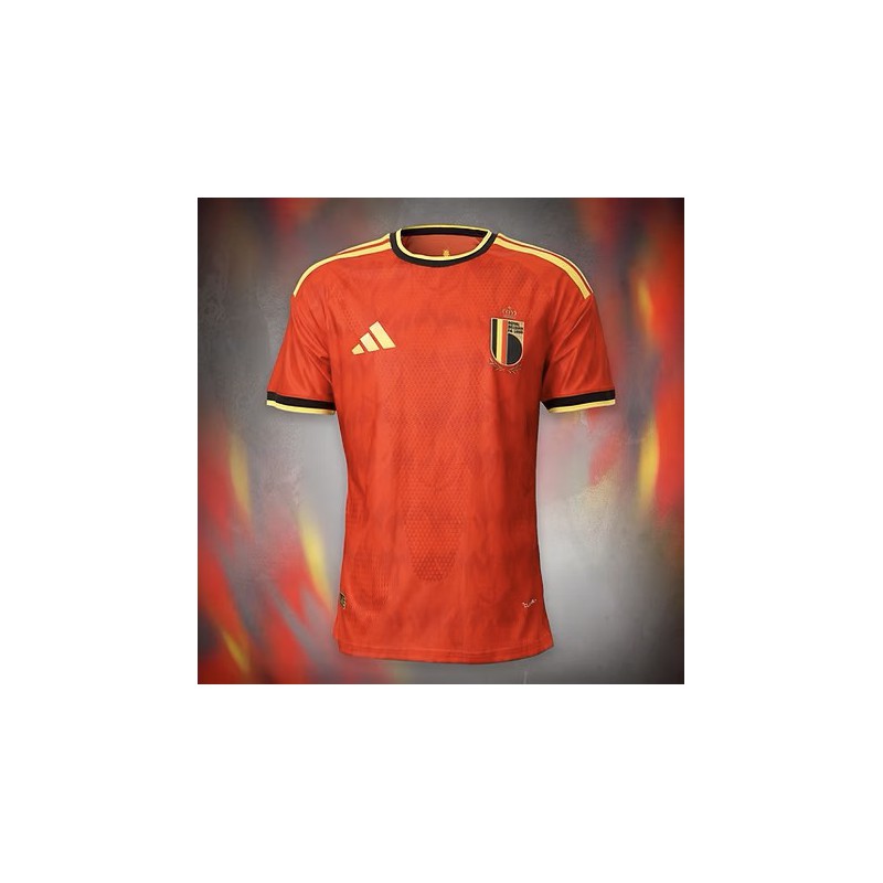 Maillot Belgique domicile version joueur coupe du monde 2026