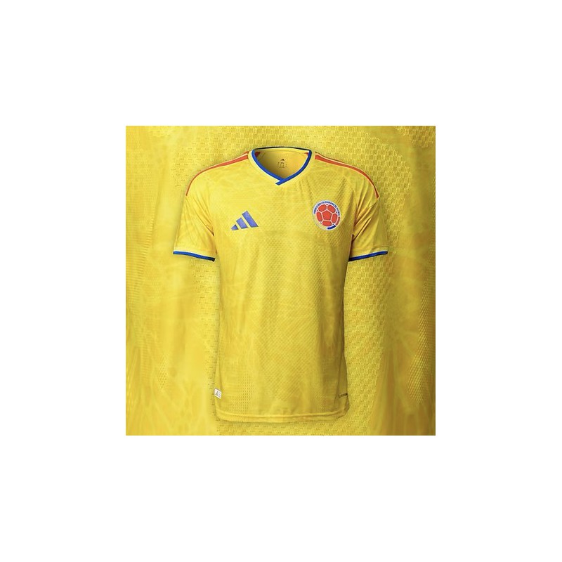 Maillot Colombie domicile version joueur coupe du monde 2026