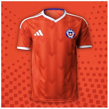 Chile Heimtrikot Fan-Version 2026 | Football Jersey