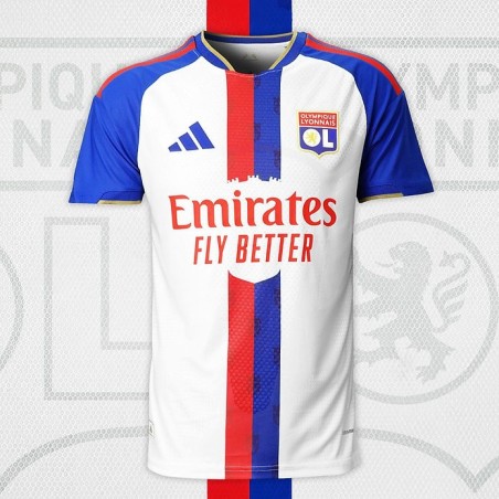 Maillot Olympique Lyonnais domicile version joueur 2026-27