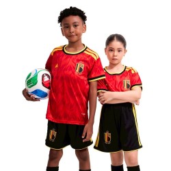 Belgien Heim Kinder-Trikot-Set Weltmeisterschaft 2026 | Football Jersey