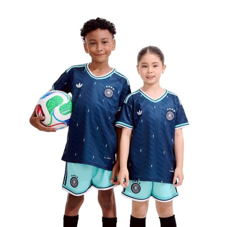 Deutschland Auswärts Kinder-Trikot-Set Weltmeisterschaft 2026 | Football Jersey