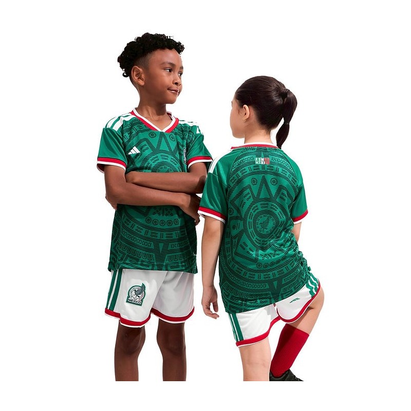 Kit bambino Messico casa Coppa del Mondo 2026 | Football Jersey
