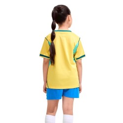 Brasilien Heim Kinder-Trikot-Set Weltmeisterschaft 2026 | Football Jersey