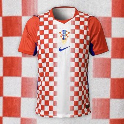 Kroatien Heimtrikot Spielerversion Weltmeisterschaft 2026
