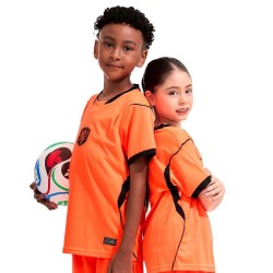 Kit bambino Paesi Bassi casa Coppa del Mondo 2026 | Football Jersey