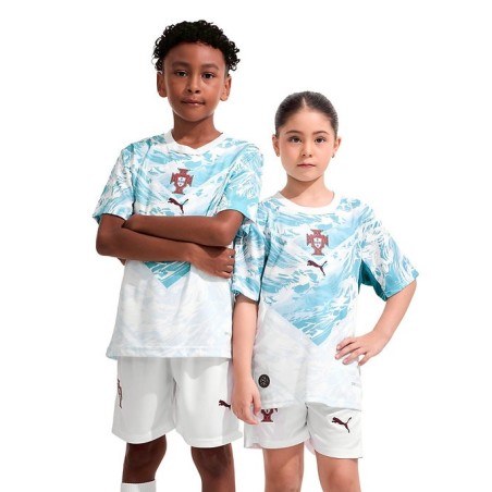 Portugal Auswärts Kinder-Trikot-Set Weltmeisterschaft 2026 | Football Jersey