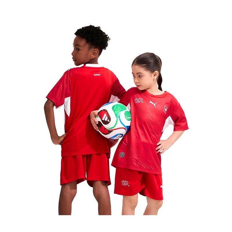Switzerland 2026 World Cup Home Kids Kit | Football Jersey