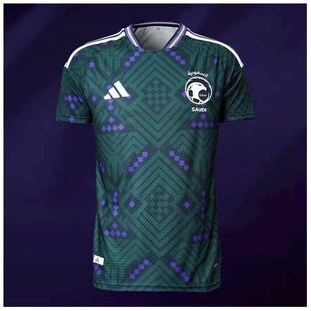 Maglia Arabia Saudita home versione giocatore Coppa del Mondo